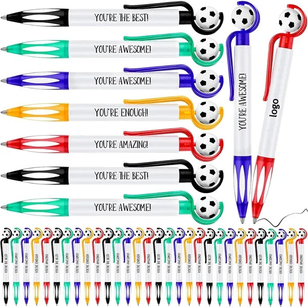 Soccer Football Ballpoint Pens Black Ink