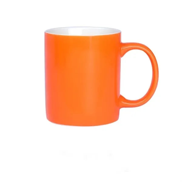 12 Oz Decorated Coffee Mug With Handle