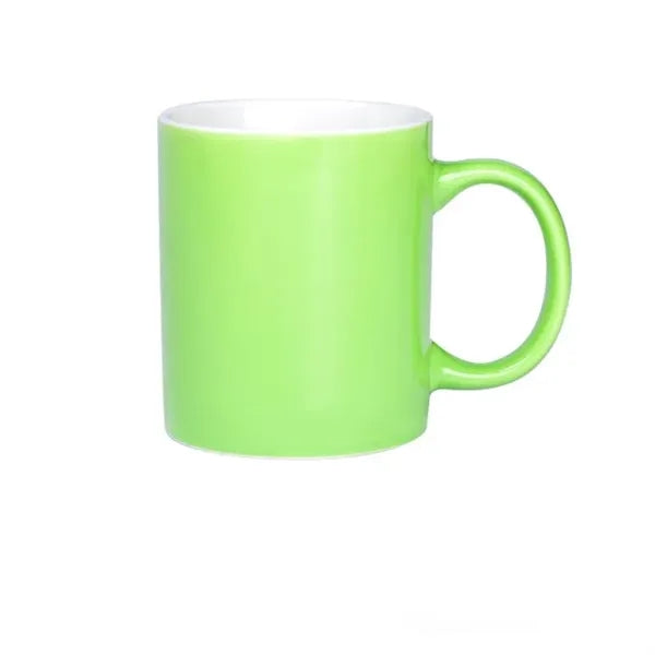 12 Oz Decorated Coffee Mug With Handle
