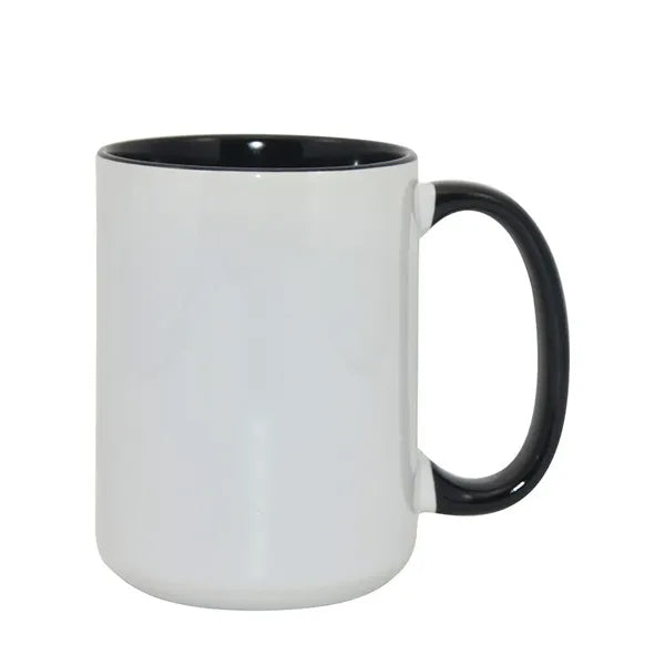12 Oz Two-Tone Ceramic Mug