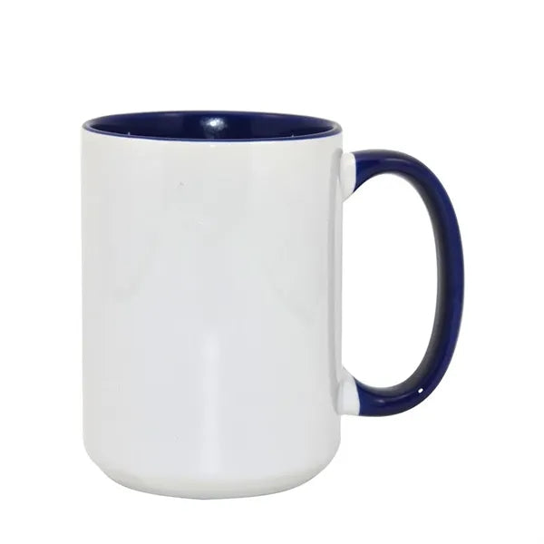 12 Oz Two-Tone Ceramic Mug