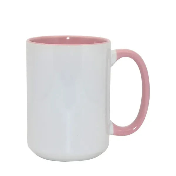 12 Oz Two-Tone Ceramic Mug