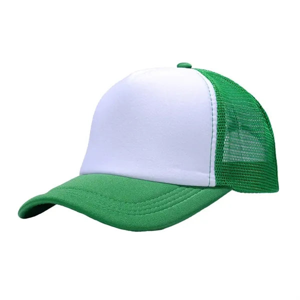 Baseball Sponge Mesh Advertising Peaked Sun Cap