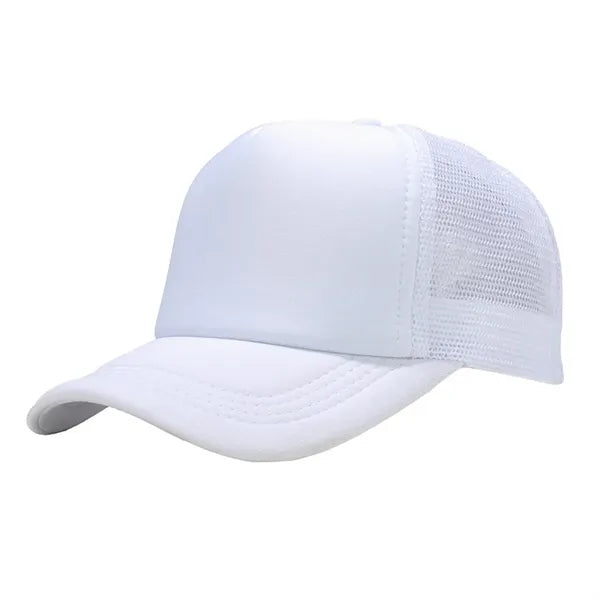 Baseball Sponge Mesh Advertising Peaked Sun Cap