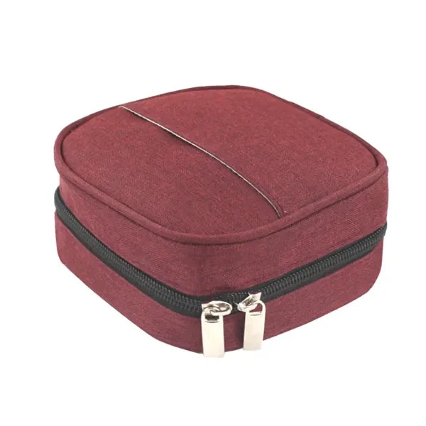 Mini Square Storage Bag For Data Cable
