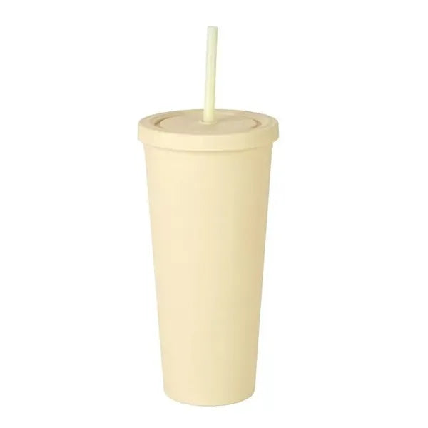 Water Cup With Straw