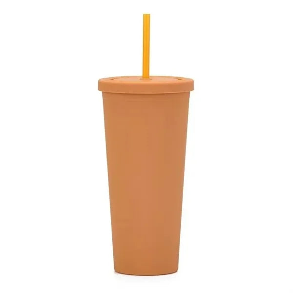 Water Cup With Straw