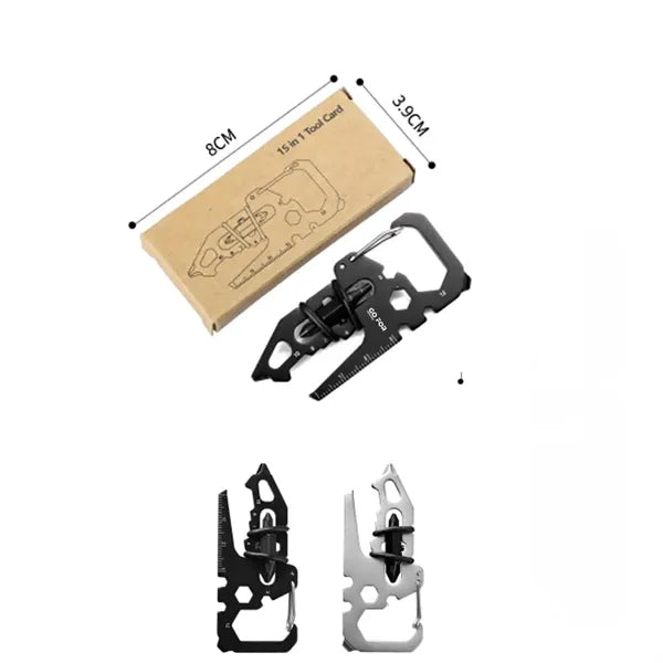 Multitool Card (Bottle Opener, Can Opener & More)