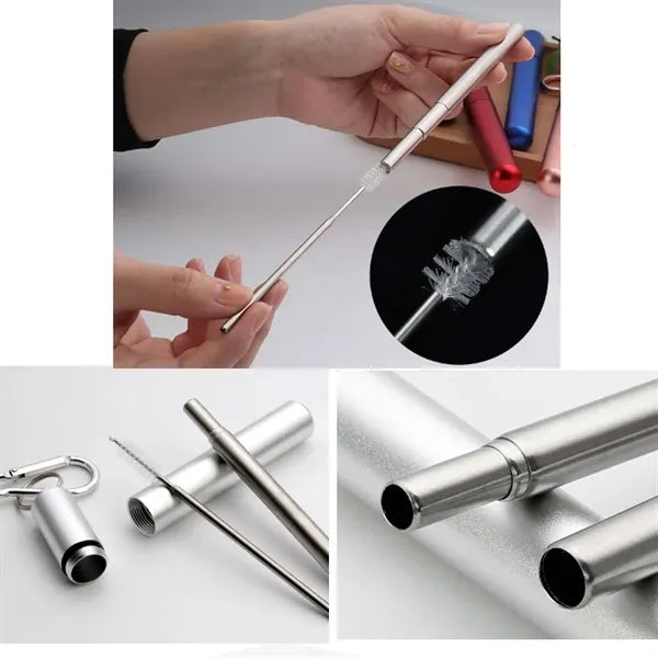Stainless Steel Retractable Straw