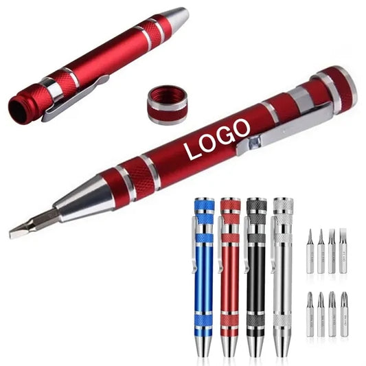 Multipurpose 8 in 1 Magnetic Pocket Screwdriver