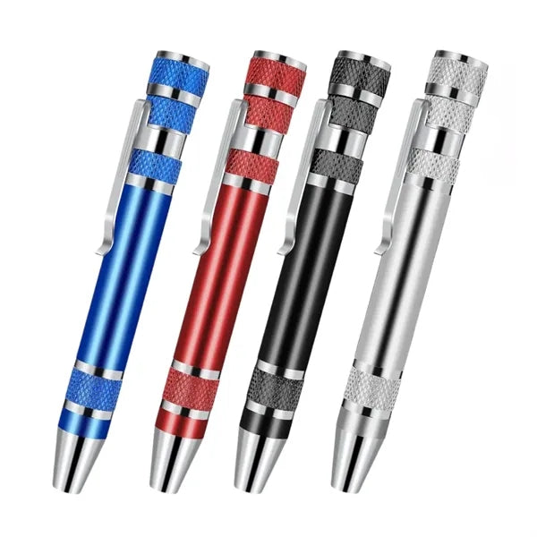 Multipurpose 8 in 1 Magnetic Pocket Screwdriver