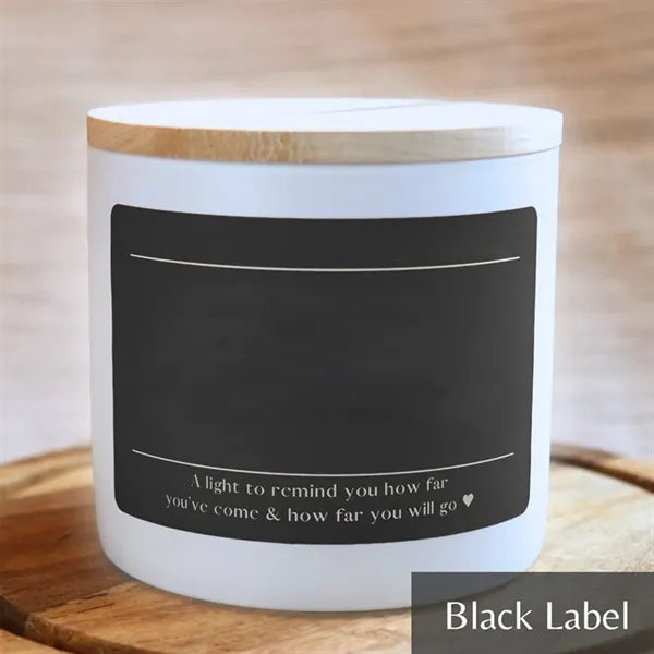Eco-friendly soy candle with bamboo lid Promotion Gift