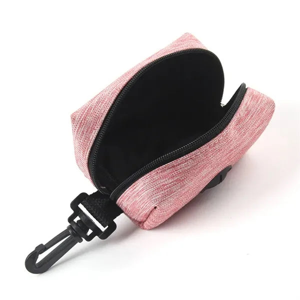 Dog Poop Bag Holder For Leash Attachment