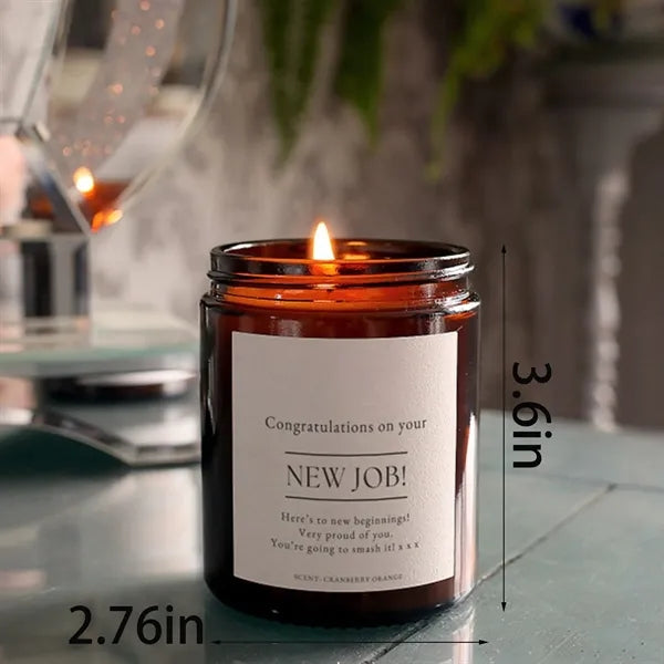 Soy Wax Scented Candle for Friend Thanksgiving Gifts for Her