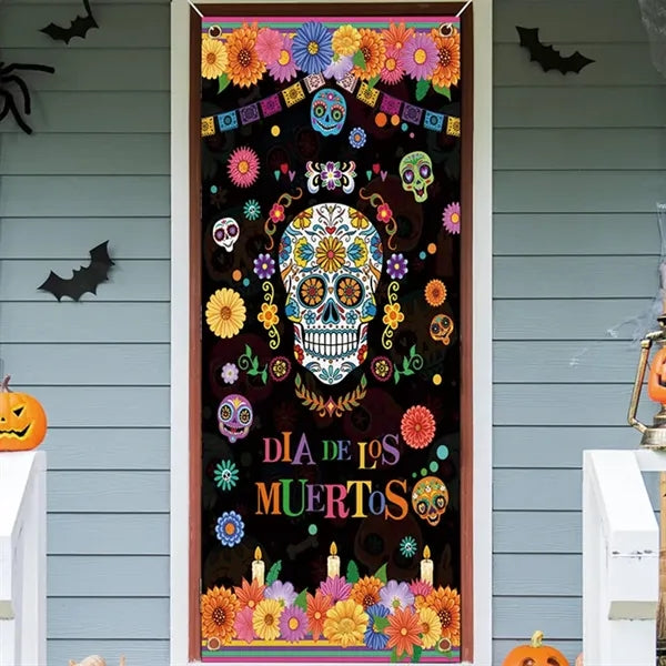 Halloween Banner Garden Flag