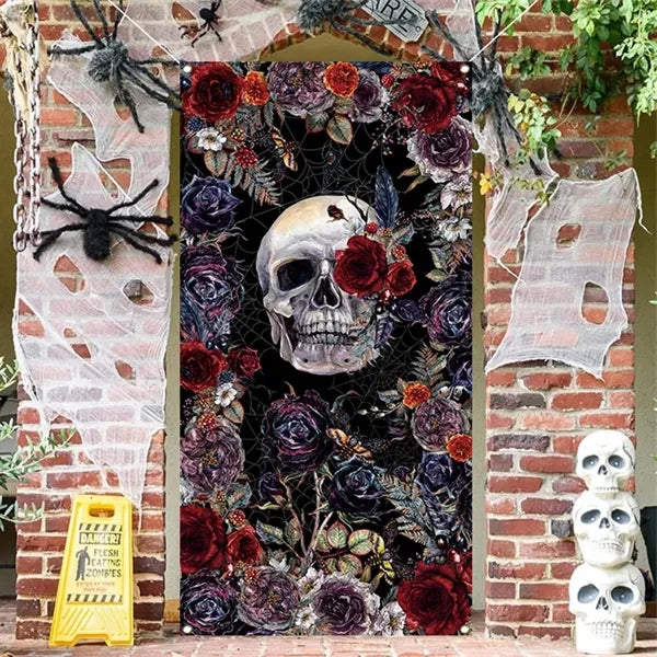Halloween Banner Garden Flag