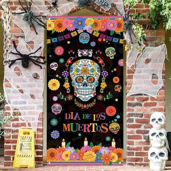 Halloween Banner Garden Flag