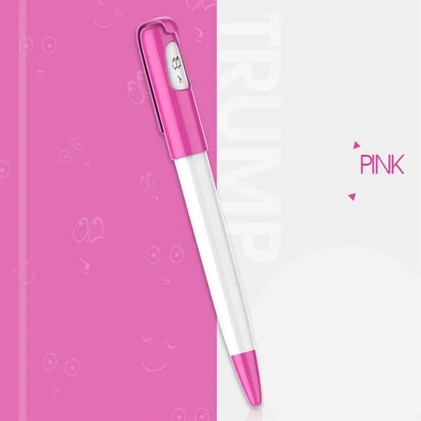 Plastic Cartoon Face Changing Ballpoint Pen