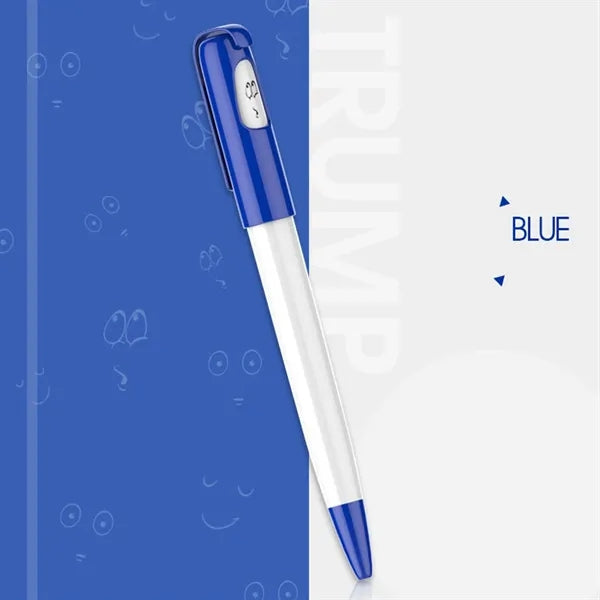 Plastic Cartoon Face Changing Ballpoint Pen