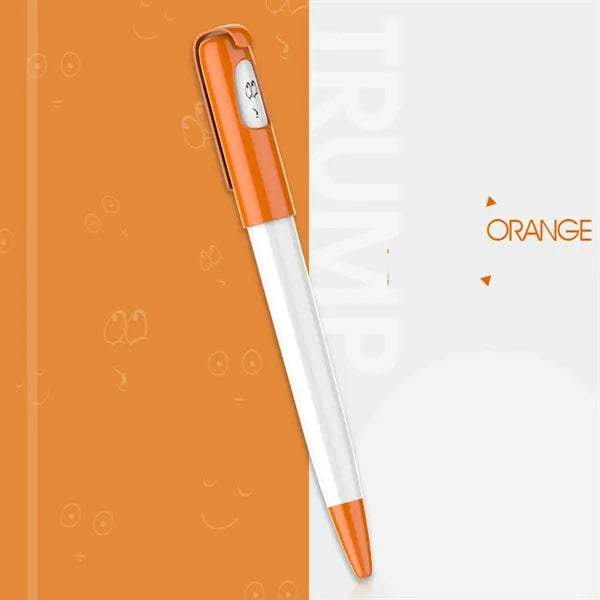 Plastic Cartoon Face Changing Ballpoint Pen