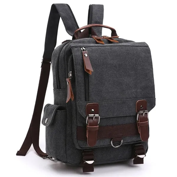 Outdoor Travel Canvas Backpack