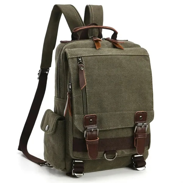 Outdoor Travel Canvas Backpack