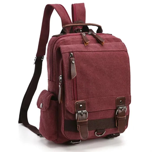 Outdoor Travel Canvas Backpack