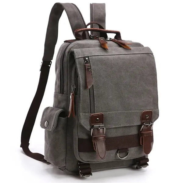 Outdoor Travel Canvas Backpack