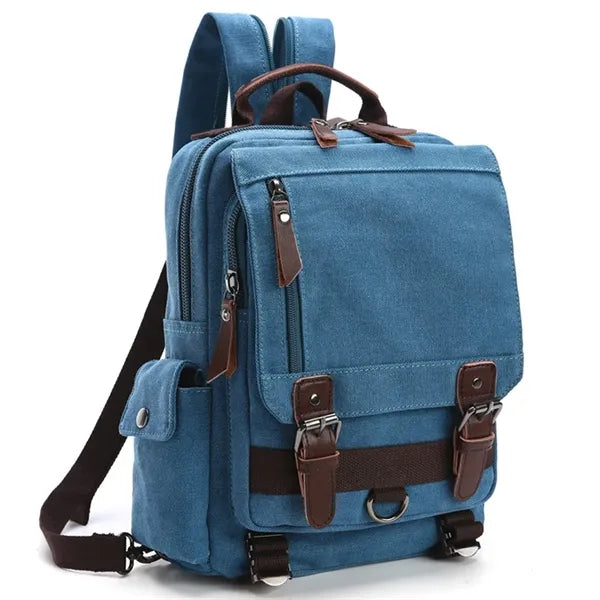 Outdoor Travel Canvas Backpack