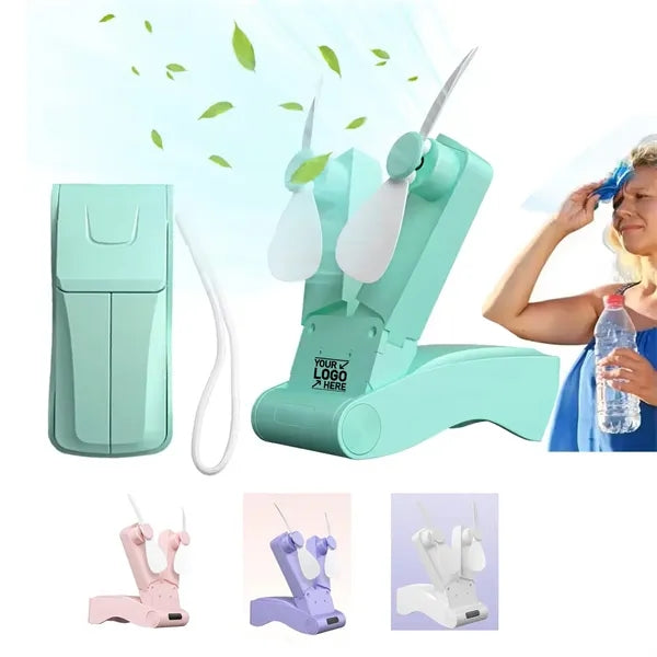 Portable USB Rechargeable Foldable Mini Handheld Fans
