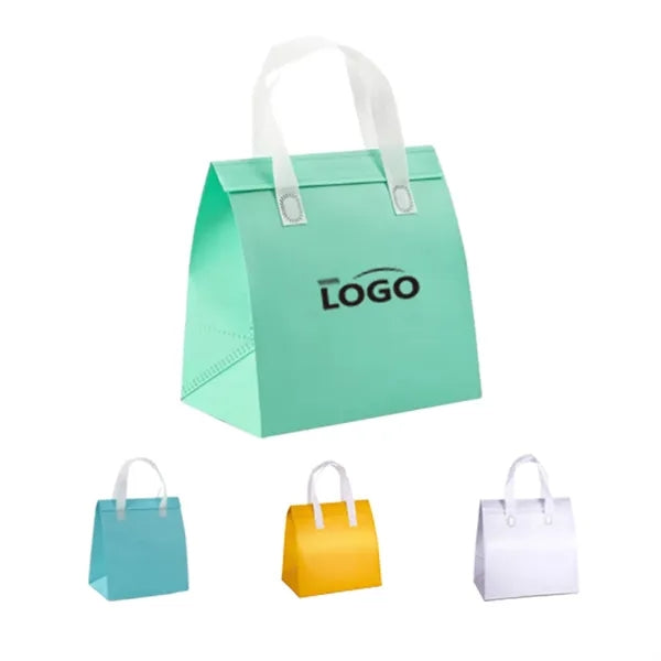 Aluminum Foil Lined Insulated Takeout Bag Coffee Cooler