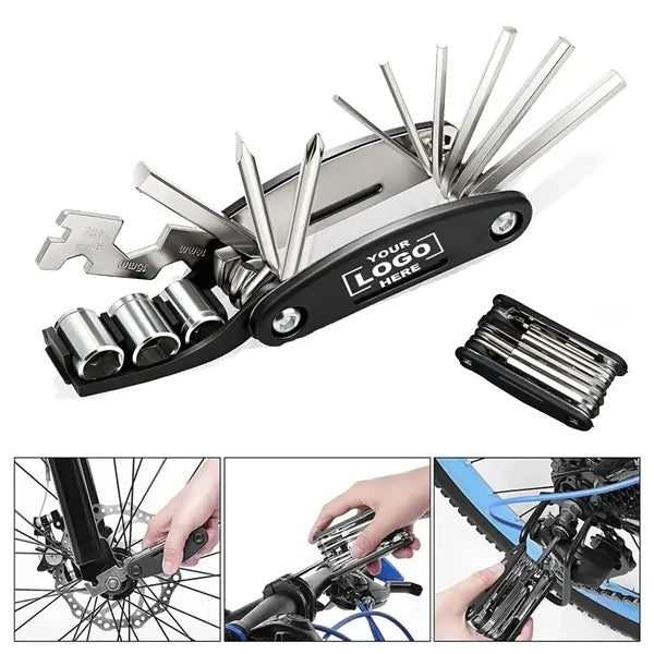 Multi-Function 16-in-1 Electric Motorcycle Bike Tools Set