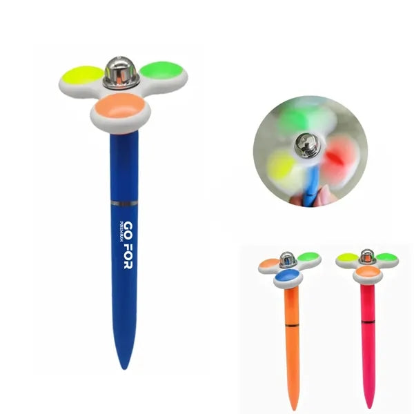 Fingertip Spinner Retractable Ballpoint Pen