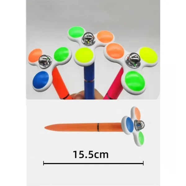 Fingertip Spinner Retractable Ballpoint Pen