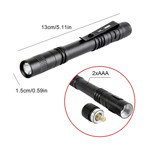 Mini LED Handheld Flashlight Pen
