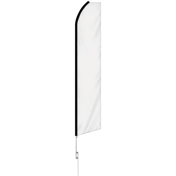 12' Digitally Printed Custom Swooper Banner