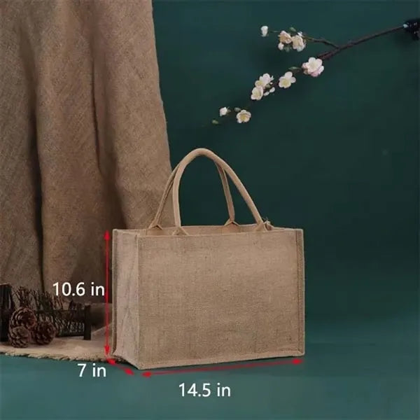 Jute Tote Bag