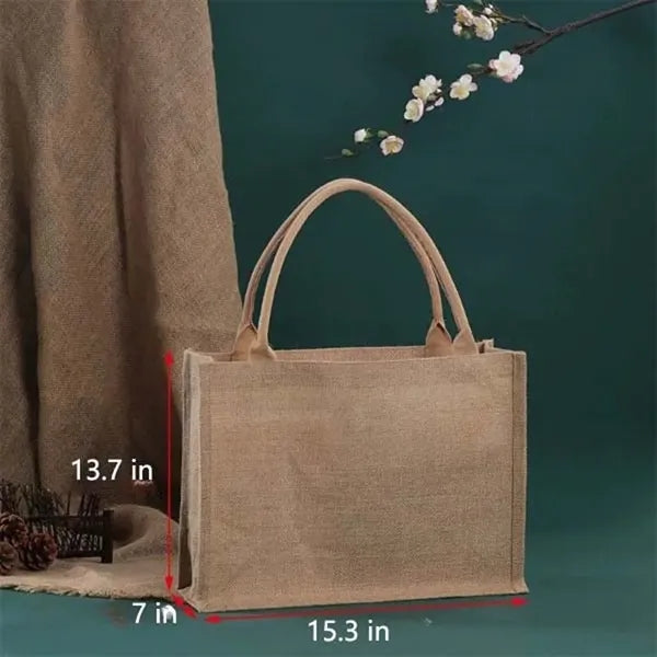 Jute Tote Bag