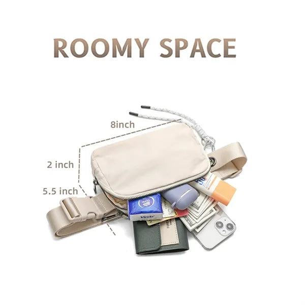 Waterproof Dual-Layer Waist Bag