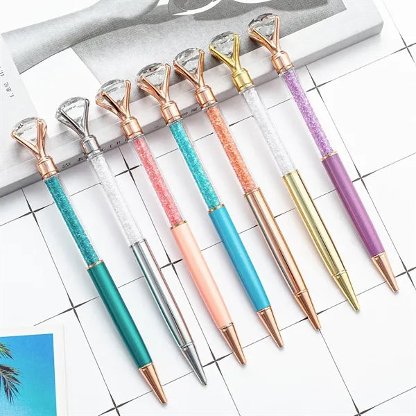 Large Diamond Ballpoint Pen