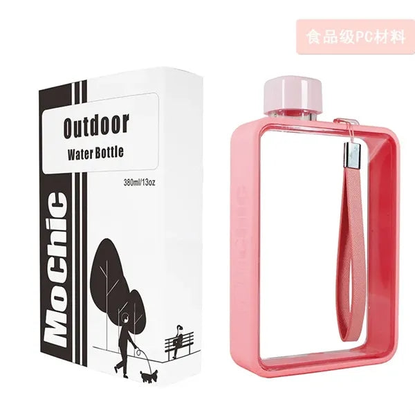 Tritan Material Outdoor Portable Square Plastic Water Cup