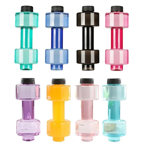 18 0z Dumbbell Water Bottle