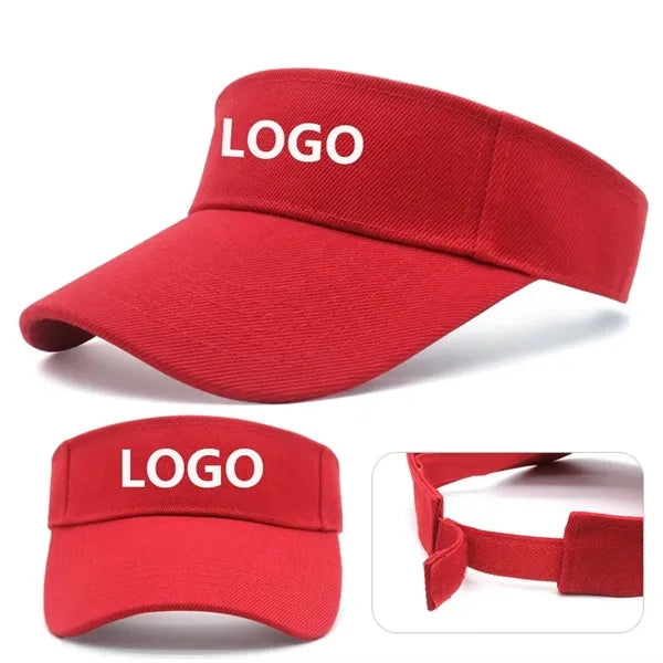 Empty Top Cotton Sports Sun Hat