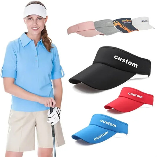 Empty Top Cotton Sports Sun Hat