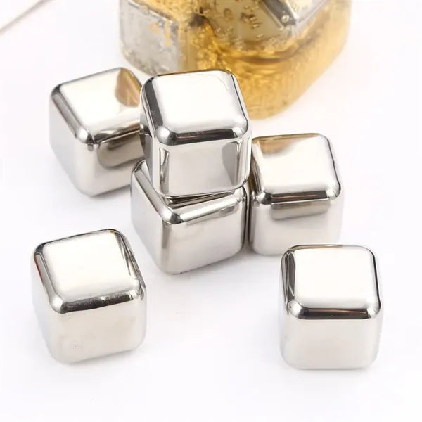 Stainless Steel Ice Cubes
