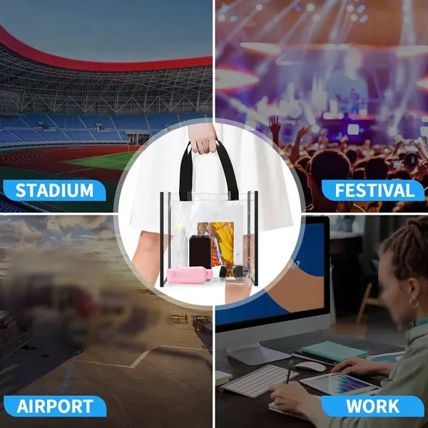 Clear Tote Bag Stadium Approved