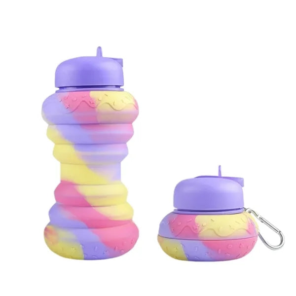 Collapsible Doughnut Shape Silicone Cup