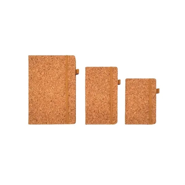 200 Pages Recycled A5 Cork Journal Notebook