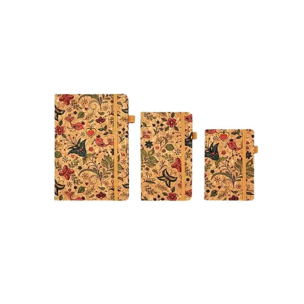 200 Pages Recycled A5 Cork Journal Notebook