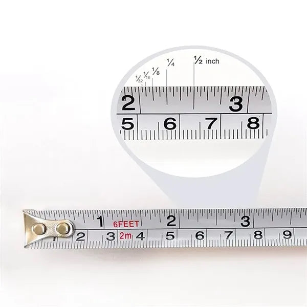 Precision 4-in1 Tape Measure with Level,Paper & Pen